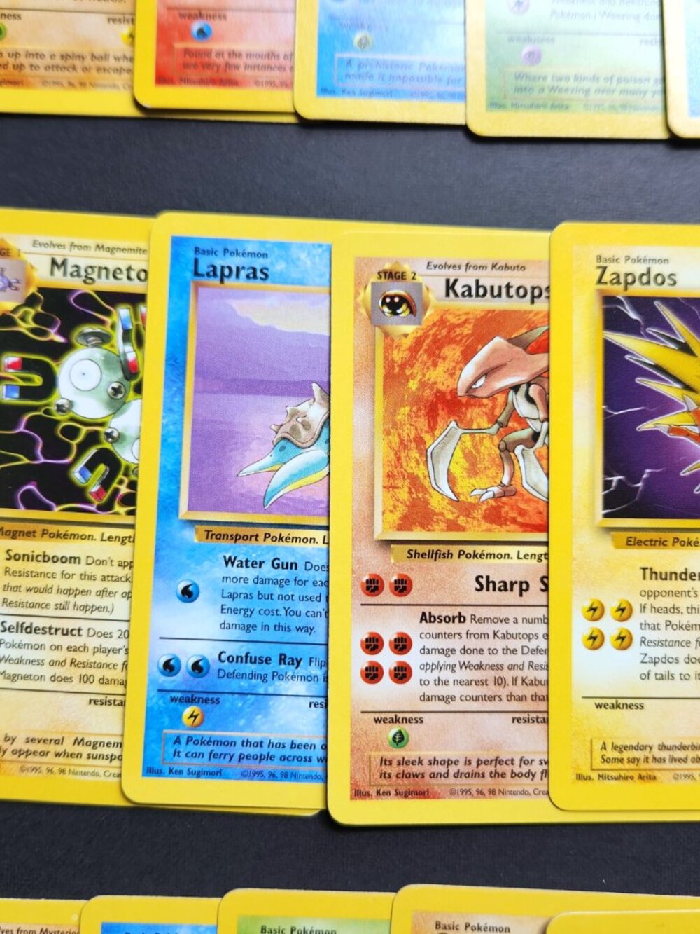 Pokemon Fossil Complete Non Holo Set 16-62 Rare Uncommon Common WOTC 56 Card Lot - Picture 10 of 16